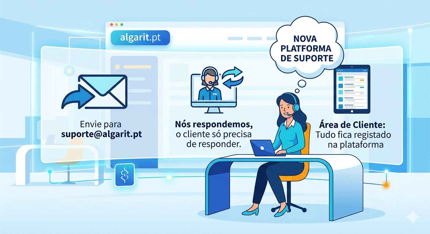 Estamos com cara nova! Conheça a nossa nova Plataforma de Suporte